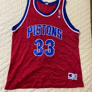 Grant Hill Pistons Jersey L